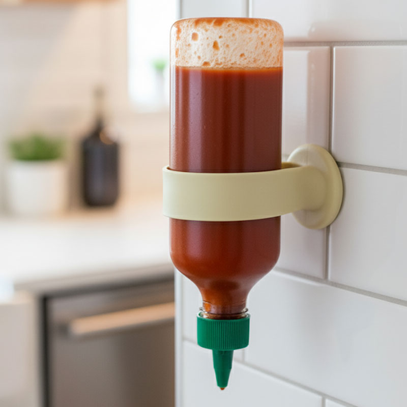 🍯“No Drop Left Behind” Silicone Bottle Holder