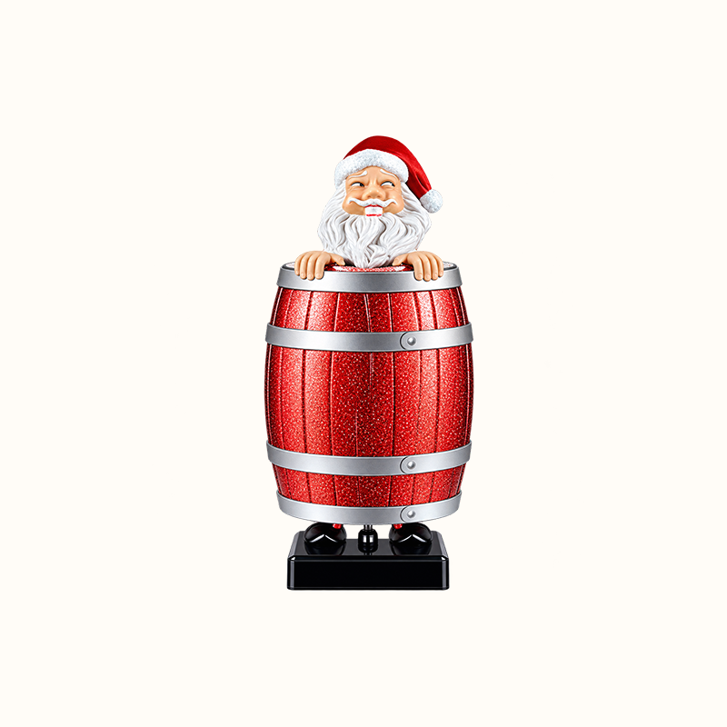 🎅 Quirky Santa Novelty Storage Box – Fun Adult White Elephant Gift!