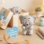 🐘 Elegant Collectible Elephant Clip-On Mini Fan | Baby Food Cooling Holiday Practical Gift