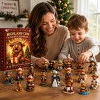 🐮 2026 Highland Cow Advent Calendar | 24‑Day Collectible 3D Figure Christmas Countdown