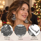 💃 Dancing Earrings – Artistic Dancer Silhouette Dangle Jewelry With Moving Drop Details