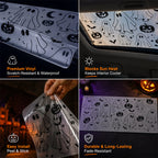 🎃👻Spooky Fun: Ghost & Pumpkin Sunroof Car Decal