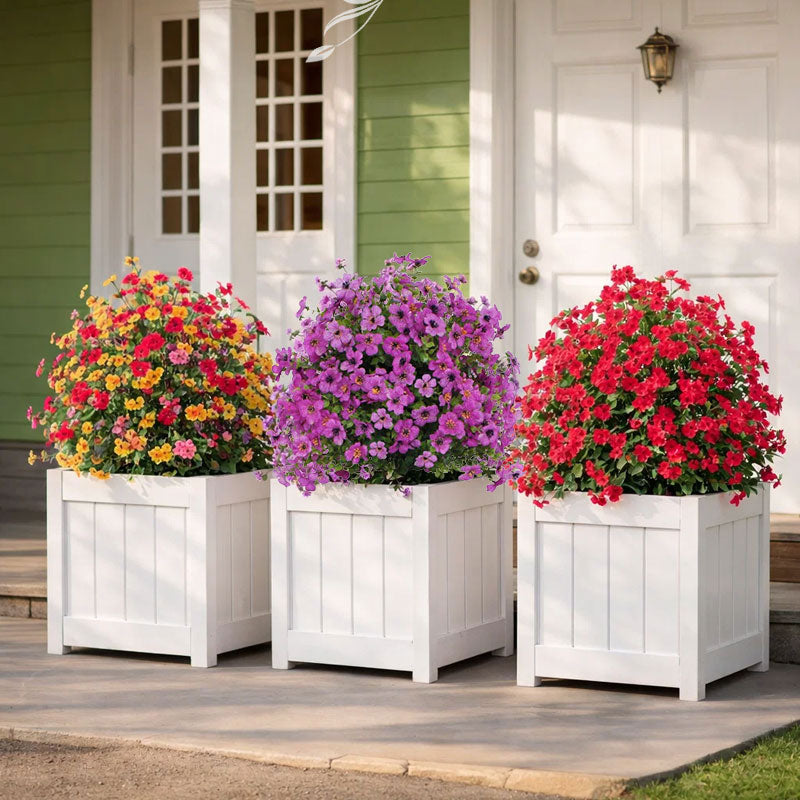🌸LIMITED TIME SALE 50% OFF🌸Artificial Eucalyptus and Violet Ground-Insert Floral Decoration
