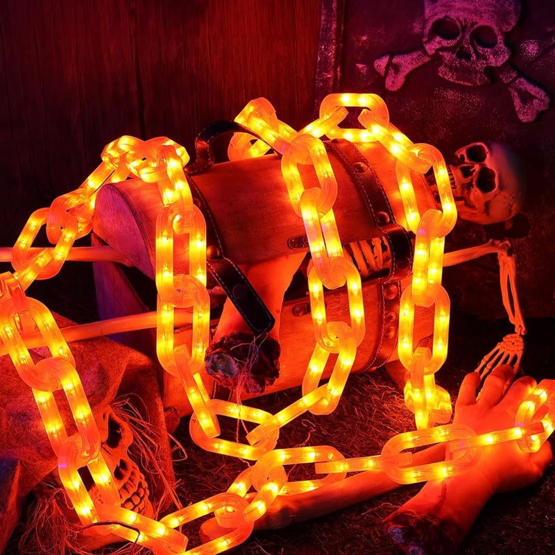 🎃 Halloween LED Chain Light String – Spooky Outdoor Garden Atmosphere Decor