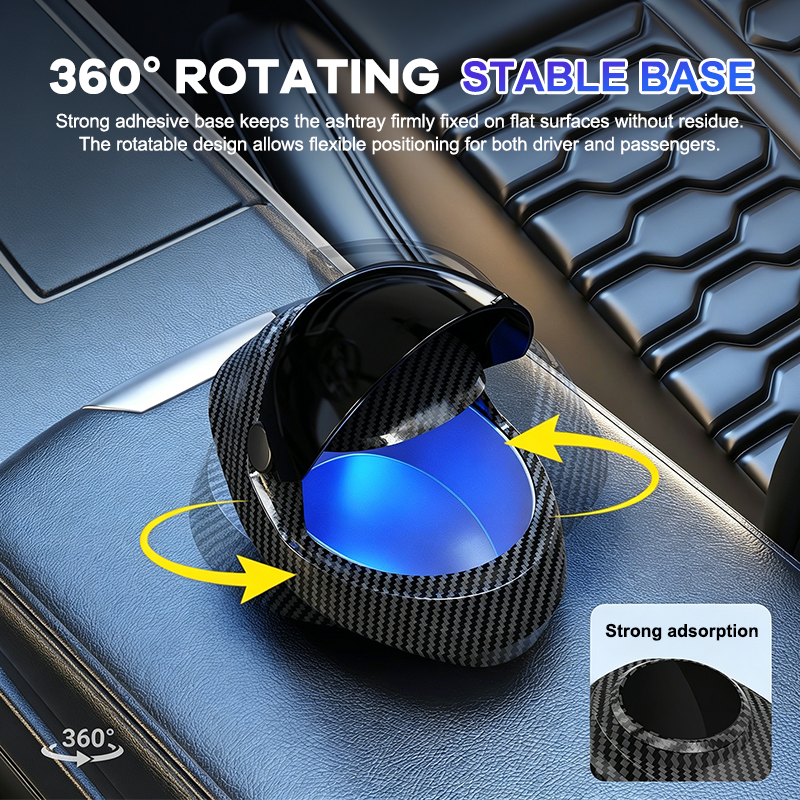 🔧 Motorcycle Helmet Style Car Ashtray