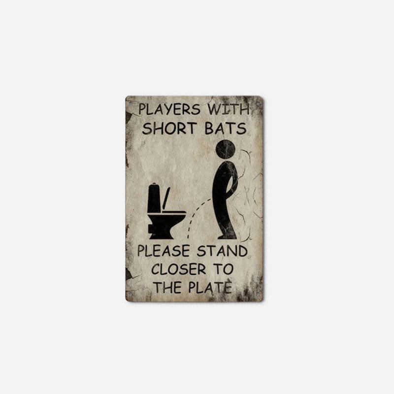 Parody Restroom Signs