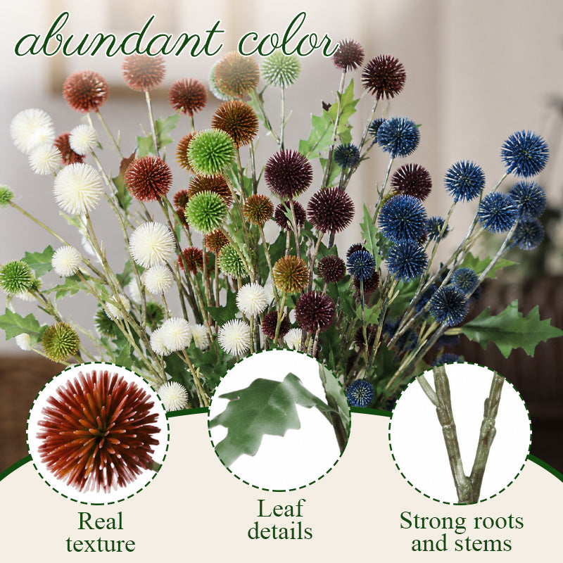 🌿 Faux Onion Ballberry Stem ✨ Timeless Botanical Vase Accent