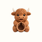 🐮 Highland Cow Smartwatch Charging Stand — No More Lost Watch Chargers!