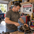 🔧 Don't Touch My Tools Warning Sign | Garage Workshop Vibe