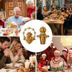 ✝️ Catholic Napkin Rings | Sacred Heart & Virgin Mary Table Decor