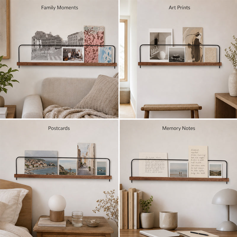 🖼️Minimalist Card Photo Display Shelf