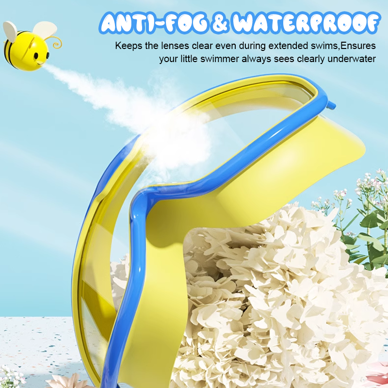 🏊‍♀️LIMITED TIME SALE 50% OFF🎁-HD children's large frame waterproof and anti-fog swimming goggles