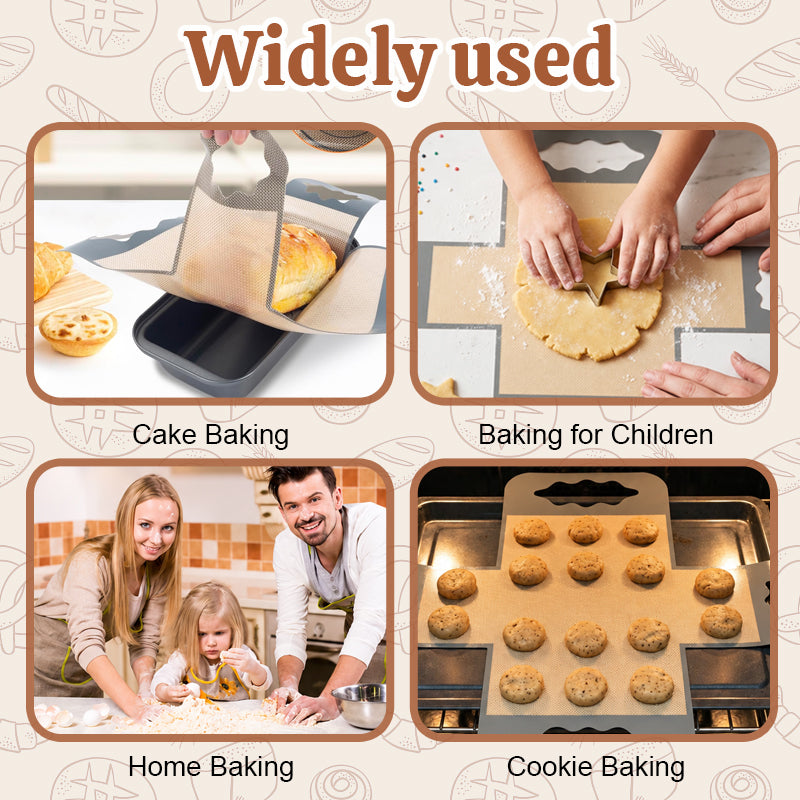 🥐 Cross‑Shape Food‑Safe Baking Liner, Simple Clean‑Up Alternative To Disposable Parchment Paper