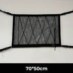 🚗 Car Storage Net Pocket | Ceiling Space‑Saving Mesh Organizer