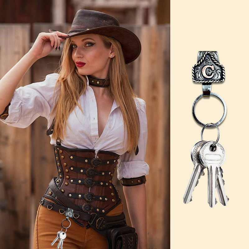 🔥Vintage Letter Keychain