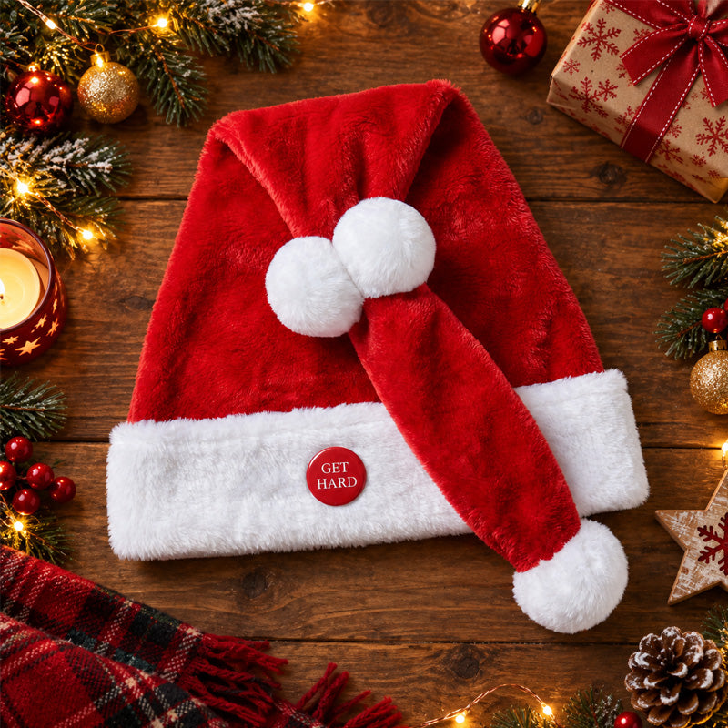 🎅 Funny Moving Santa Hat – Fun Christmas Party Accessory