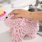🐶Cute Dog Hand Towel – Ultra Absorbent Hanging Microfiber Drying Towe