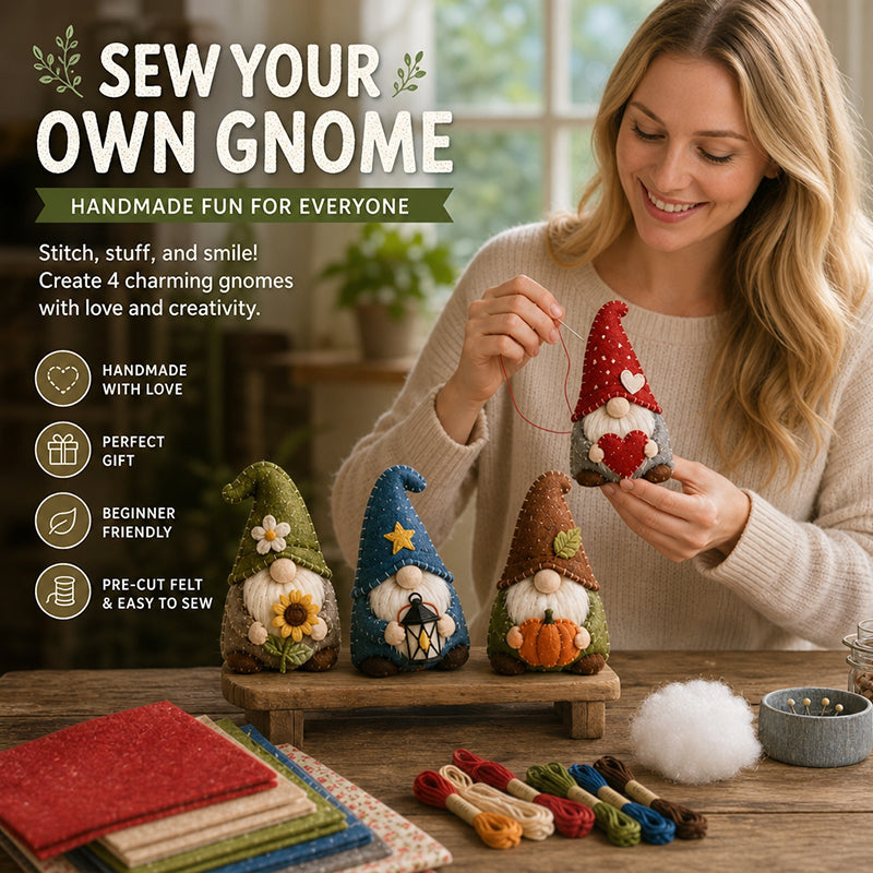 DIY Fabric Animal Craft Kit – Creative Handmade Art🕊️✂️