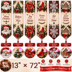 🎄 DIY Christmas Diamond Painting Table Runner Kit | Sparkling Holiday Table Decor