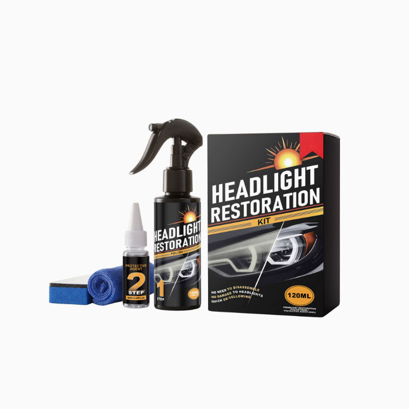 ⏰LIMITED TIME SALE 50% OFF🚗Headlight Repair Kit ⚡2-Step Headlight Restoration