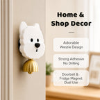 🐶 Cute West Highland White Terrier Adhesive Doorbell & Fridge Magnet