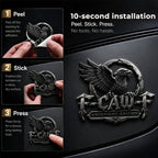 🦅F-CAW-F "Midnight Edition" Metal Emblem - Premium Attitude Decal