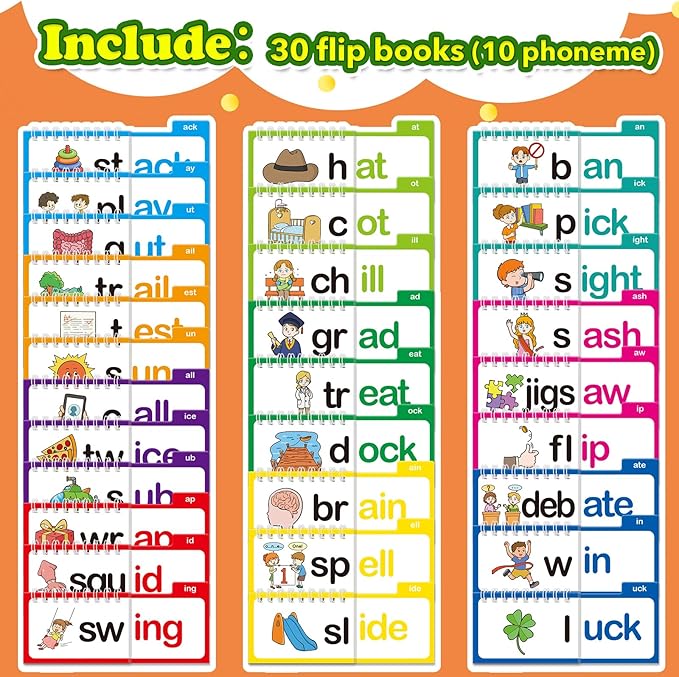 🎁Hot Sale 50% OFF📚30 Read and Rhyme Flip Books