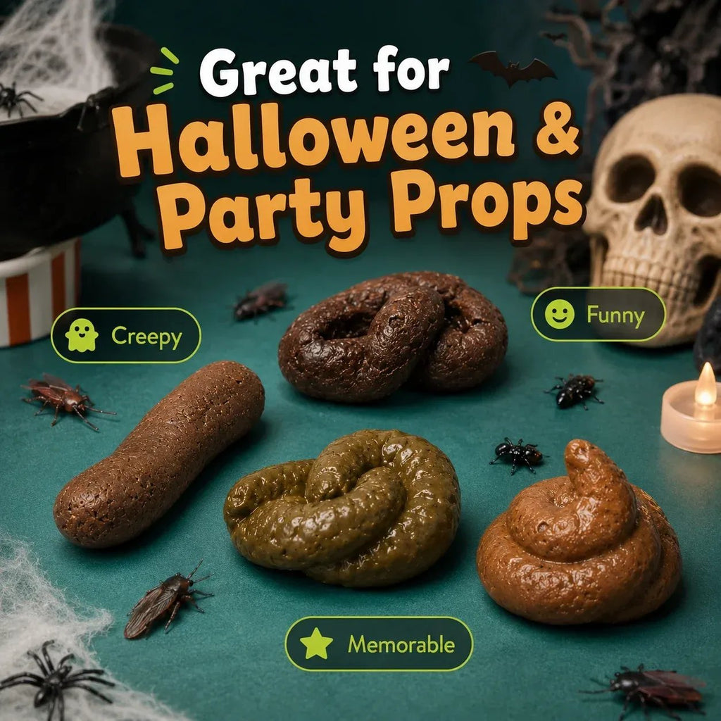 💩 Realistic Squishy Fake Poop Prank Prop — Get Epic Reactions Instantly!