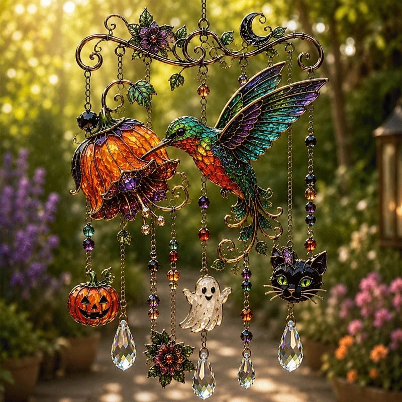 🎃Halloween Suncatcher Wind Chime