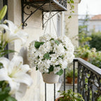 🌼Artificial hydrangeas for outdoors – UV-resistant, waterproof, and wind-resistant💐🌸