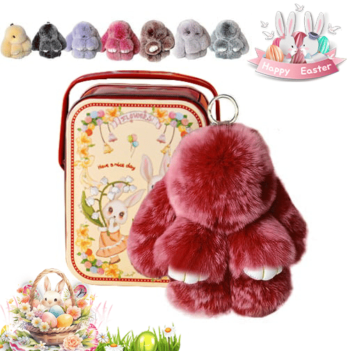 ⏳LAST DAY SPECIAL PRICE: ￡8.99!!🐰Handmade Soft Bunny PomPom Charms