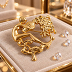 ♈ Vintage Zodiac Sign Brooch – Personalised Astrology Accessory!