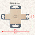 🥐 Cross‑Shape Food‑Safe Baking Liner, Simple Clean‑Up Alternative To Disposable Parchment Paper