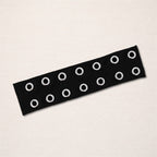 🖤 Punk Rivet Fashion Headband ⚡
