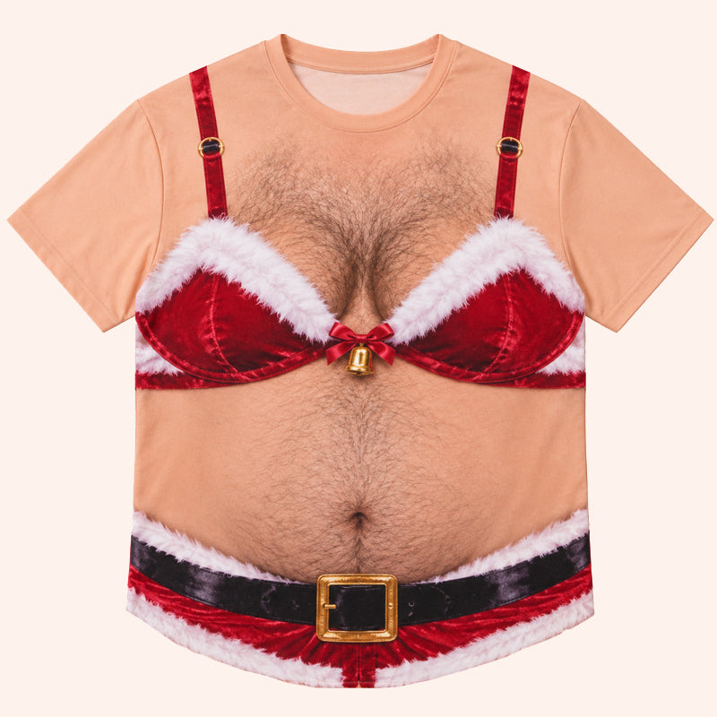 🎄 Funny Christmas Illusion Costume — Instant Party Laughs!