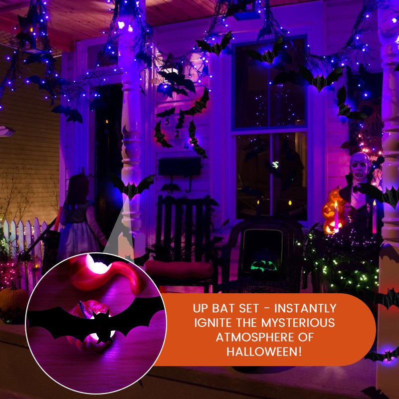🦇Halloween LED Flying Bat Decorations