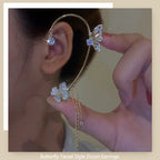 ✨🦋Butterfly Tassel Style Zircon Earrings