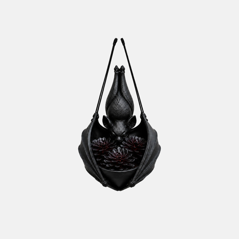 🦇 Spooky Bat Hanging Basket | Instant Halloween Porch Vibes