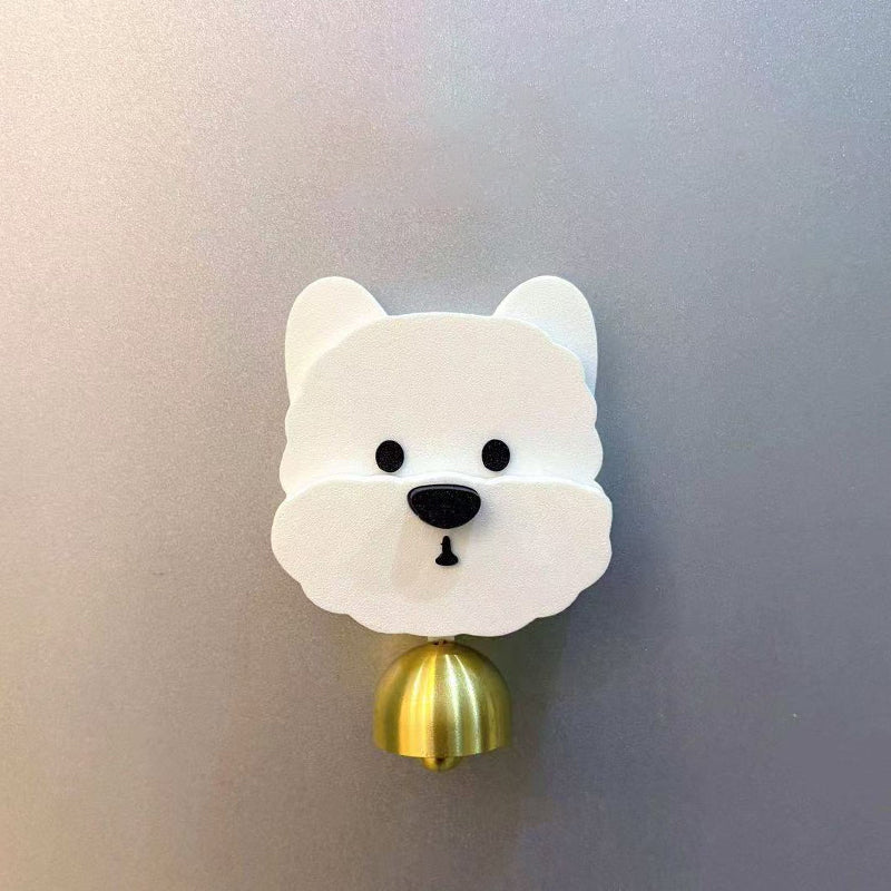 🐶 Cute West Highland White Terrier Adhesive Doorbell & Fridge Magnet