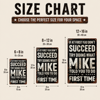 😄 Witty Distressed Vintage Metal Wall Sign, Funny Conversation‑Starter Plaque for Garage & Office