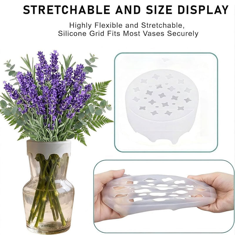 ⏳LAST DAY SPECIAL PRICE: ￡6.99!!🌸Silicone Flower Bouquet Holder