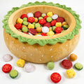 🍔 Elegant Collectible Hamburger Shaped Pet Cave Bed | Novelty Plush Holiday Home Decor Gift for Pet Lovers