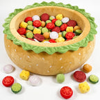 🍔 Elegant Collectible Hamburger Shaped Pet Cave Bed | Novelty Plush Holiday Home Decor Gift for Pet Lovers