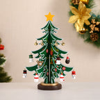 🎄Fun Family Christmas Craft | Put‑Together 3D Festive Table Accent For Cozy Holiday Vibes