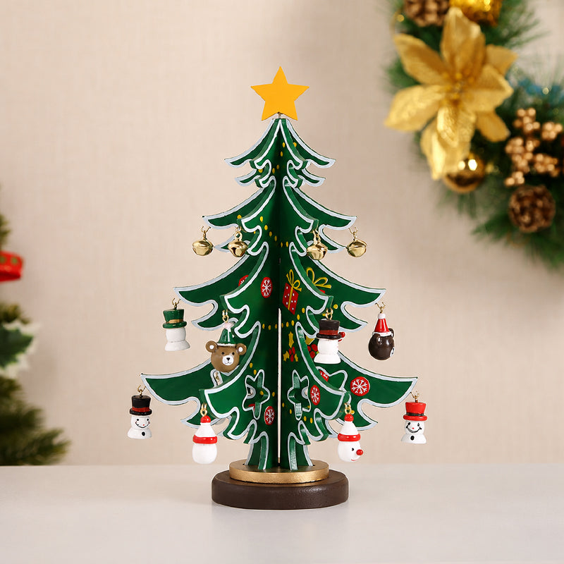 🎄Fun Family Christmas Craft | Put‑Together 3D Festive Table Accent For Cozy Holiday Vibes