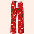 🎄 Christmas Lounge Pants – Playful Festive Print Loungewear for Holiday Nights
