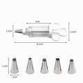 🎉 2026 Sale — Over 21,000 Sold! 🧁✨ Stop wrestling with messy piping bags — this stainless steel decorating gun fills, frosts, and finishes in seconds. One tool, endless creativity. 🍰