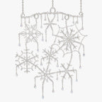 ❄️Dazzling Crystal Snowflake Chandelier