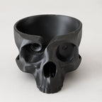 💀 Skull Print Yarn Storage Holder