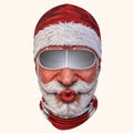 🎣🎄 Christmas Funny Fishing Face Cover – Festive Prank Mask For Anglers!
